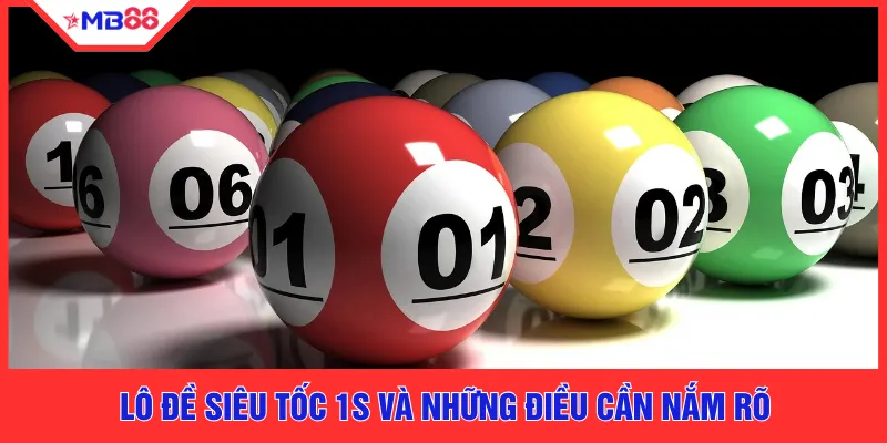 Lô Đề Siêu Tốc 1s - Mách Bạn Cách Chơi Cực Đơn Giản - EVION.WIN